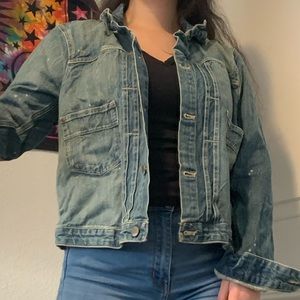 Gap denim jacket size XL
